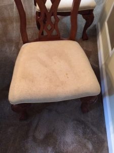 After we cleaning Dirty Furniture - Chair Raleigh